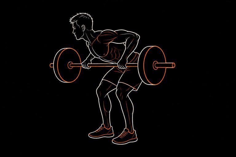 Boceto técnico: chest-supported row