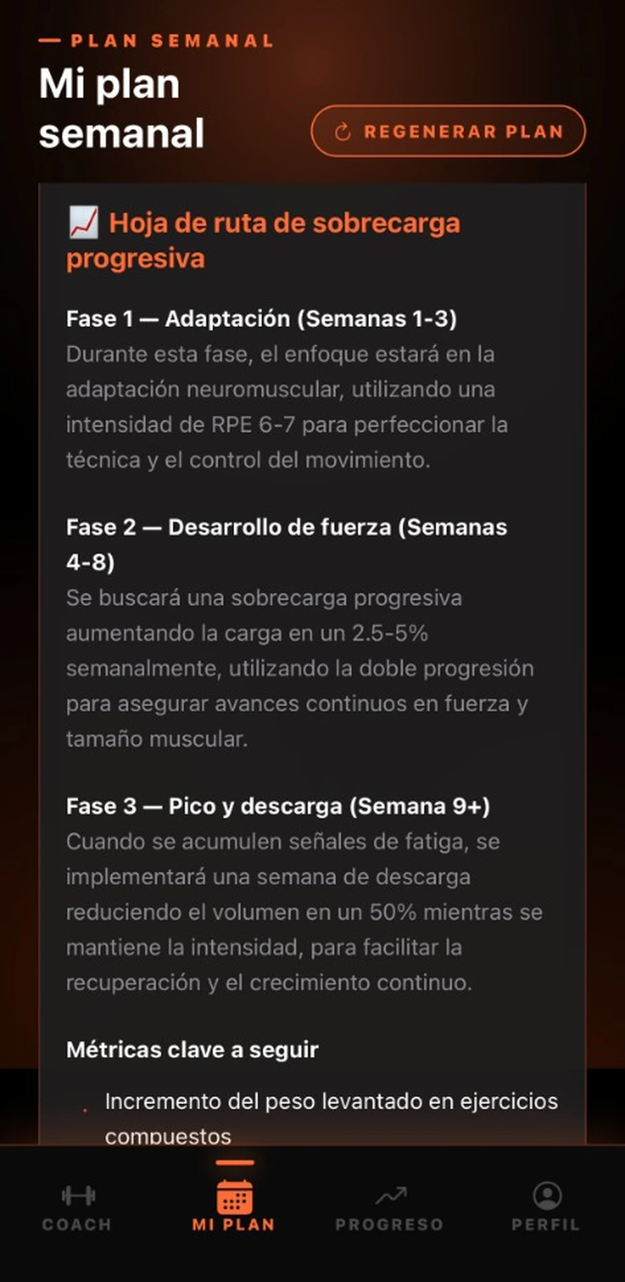 Roadmap de overload en ARMATUS