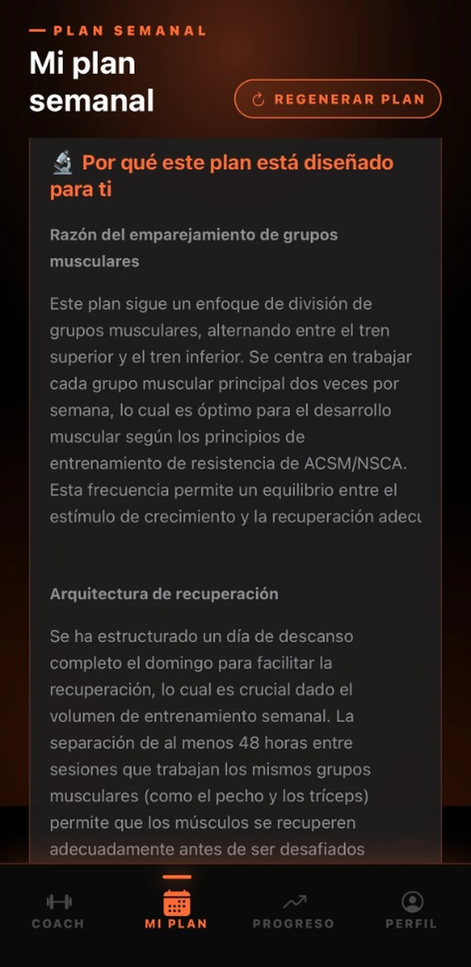 Por qué el plan está diseñado así